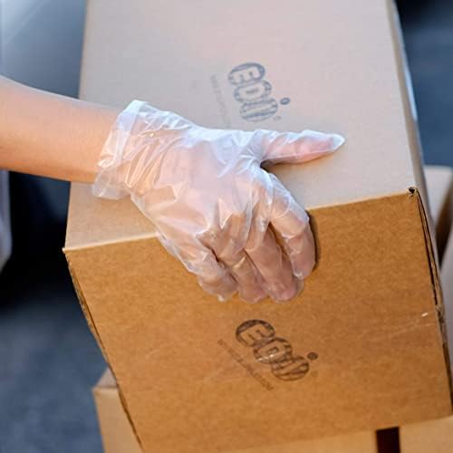 EDI Stretchable Plastic TPE Gloves 200PCS