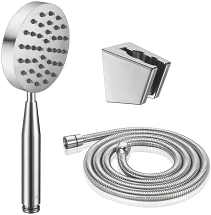 Handheld Shower Combo with Hose Wand Brushed Nickel