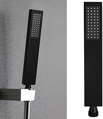 High-Performance Handheld Shower Head with Copper Matte Black Design