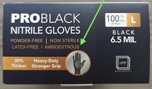 Durable Nitrile Gloves for Chemical Use