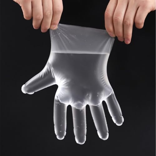 PIZISWOS 100-Piece Disposable TPE Gloves