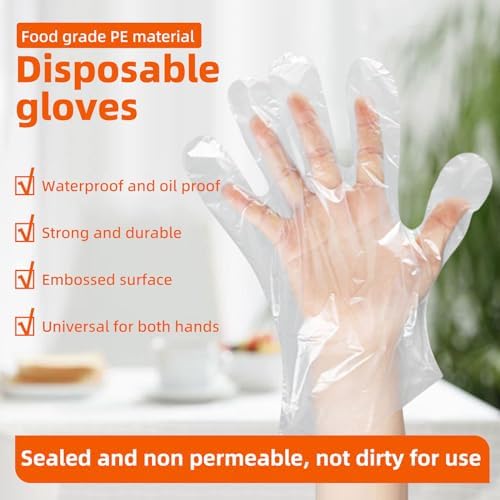 GeneralCare Gloves - Durable Latex Rubber Disposables for Kitchen Beauty