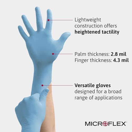 Microflex 92-134 Nitrile Gloves