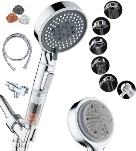 6 Spray Modes Filtered Water Back Massager