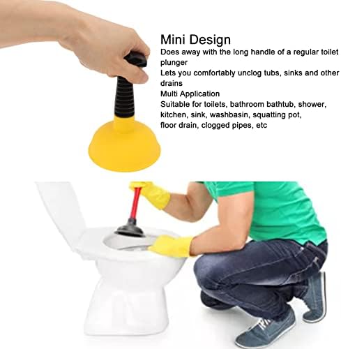 YuecoomEfficient Sink Plunger for Bathroom Kitchen Use