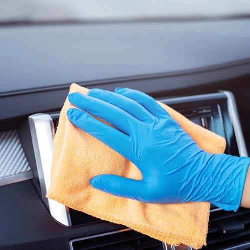 Blue Nitrile Gloves Strong Durable