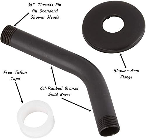 Durable 6-Inch Handheld Shower Massager