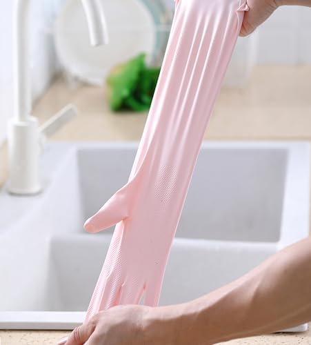 FJ-Manmiao3 Pairs Unlined Cleaning Gloves