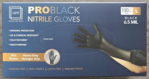 Durable Nitrile Gloves for Chemical Use