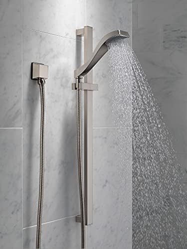 Delta Touch-Clean Wall-Mount Slide Bar Handheld Show with Hose
