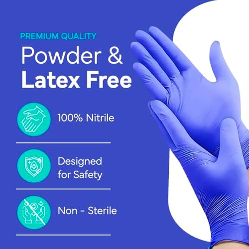 OWELL Nitrile Disposable Gloves
