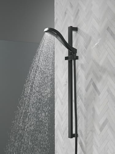 Delta Faucet Dryden Handheld Shower with Slide Bar and Hose Matte Black