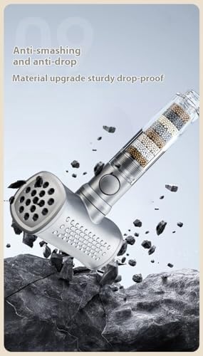Filtered Dual Head Massage Shower