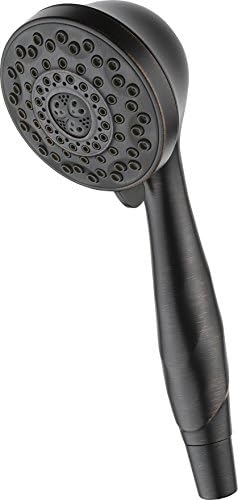 Luxury 7-Setting Hand Shower by Delta Touch-Clean Venetian Bronze faucet