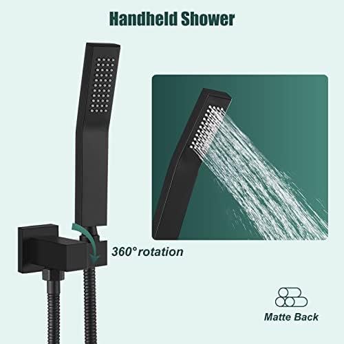 Stainless Steel Luxury Handheld Shower Wand