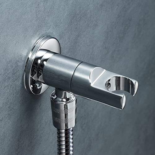 GLYYR Handheld Showerhead Chrome Brass High Pressure