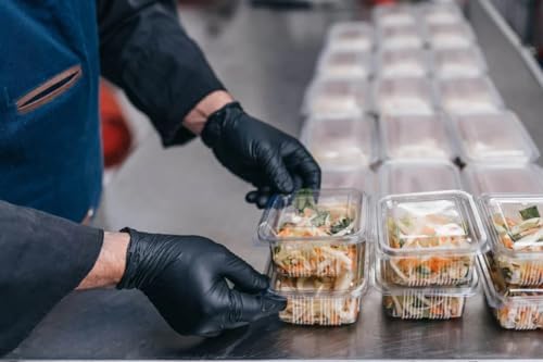 Eagle Highly Visible 6 Mil Nitrile Gloves Industrial Food Safe