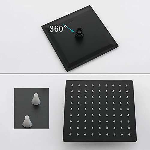 Dual-Functional 8in Round Shower Set