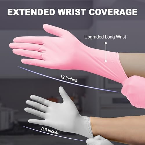 SwiftGrip Nitrile Exam Gloves Medical Grade Latex-Free Non-Powder 100 Gloves