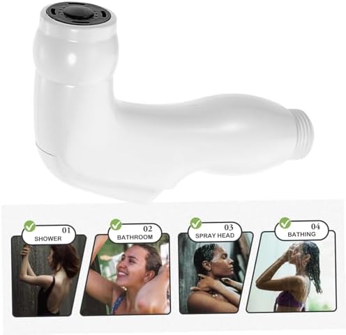 Angoily Handheld Bidet 21cm White ABS Bathroom shower sprayer