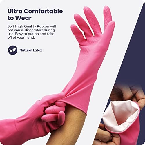 Durable dishwasher gloves multi-use for cleaning