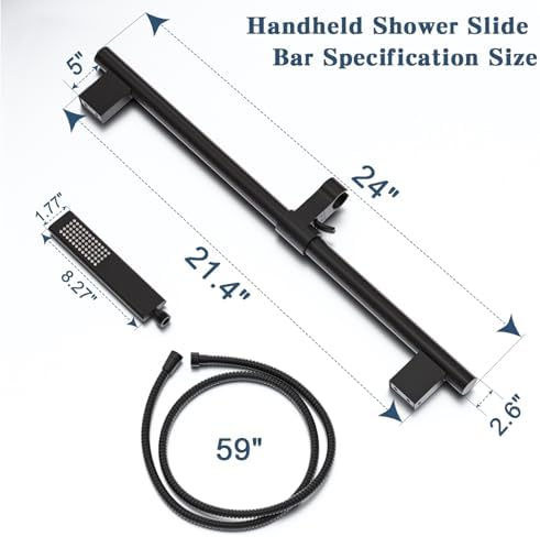 Adjustable Handled Shower Head