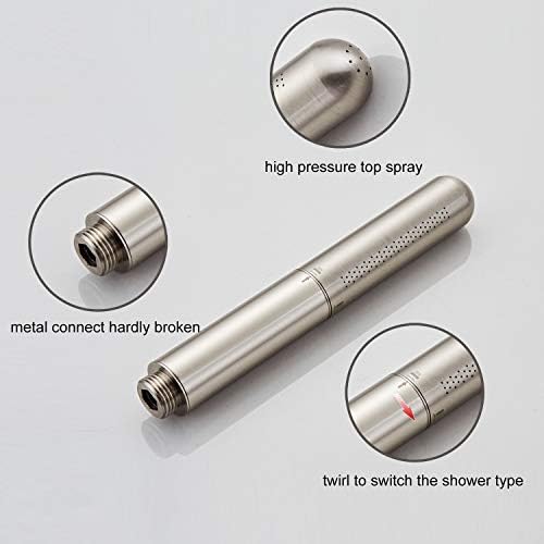 Handheld Showerhead Solid Copper High Pressure 2 Functions