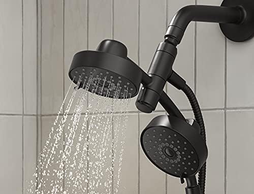 2-in-1 shower kit Full Coverage Spray Matte Black