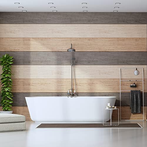 EVIDECO Multi-Function 5-Spray Handheld Shower Head Mat - Durable Scalable