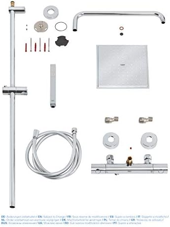 Grohe Rodrake 3 in 1 Handheld Shower System