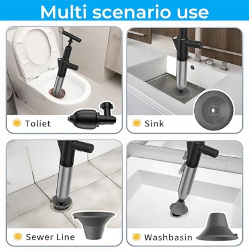 Effortless Effector High-Pressure Air Plunger