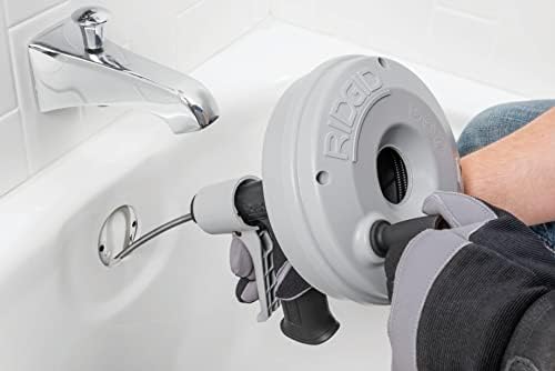 Efficient Hand-Offset Drain Cleaner Kwik Spin