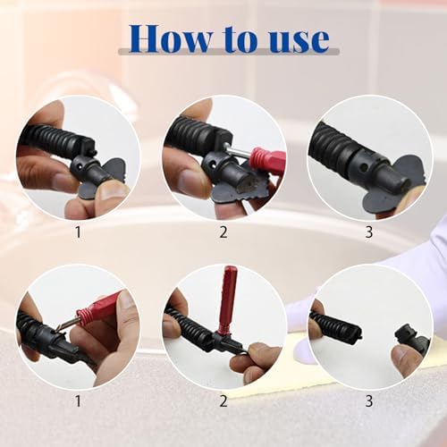 Drain Cleaner Cutter Set
