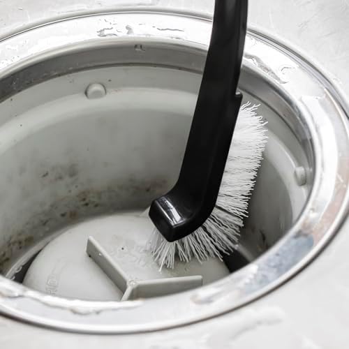 Stylish Folding Drain BrushCompact and Durable Kitchen Tool