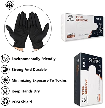 Heavy-Duty Nitrile Gloves for Oil-Proof Tasks