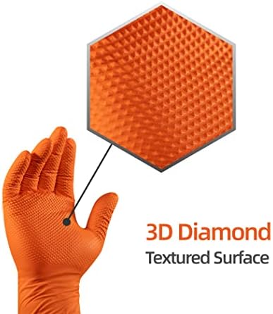 Nitrile Mech Gloves Heavy-Duty Chemical-Resistant