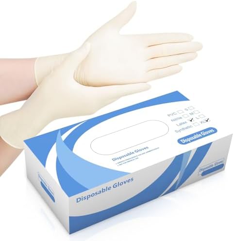Perfect for Cooking and Cleaning Non-Powder-Free Latex Gloves