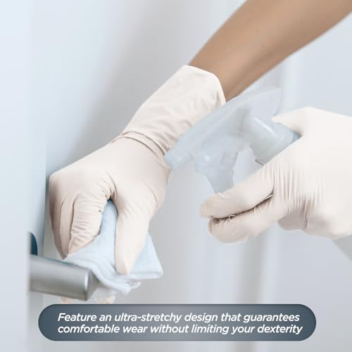 Elastic Disposable Gloves for Caregivers and Medical Personnel