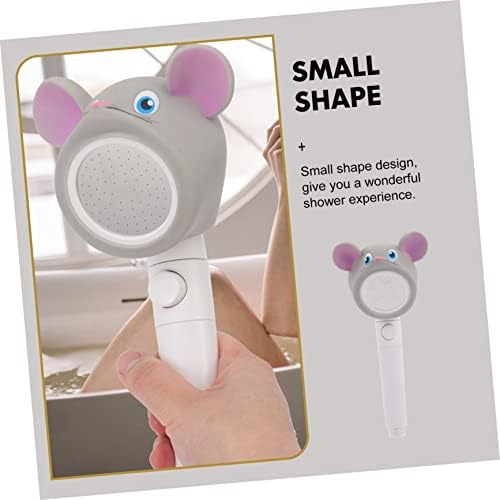 Handheld Shower Cartoon Animal Design Durable Easy-to-Use