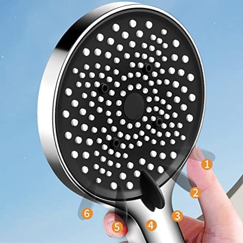 High-Pressure Handheld Showerhead with 5 Modes