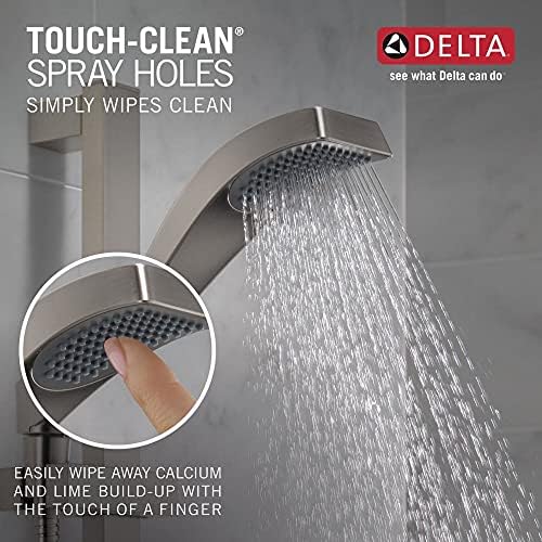 Delta Touch-Clean Wall-Mount Slide Bar Handheld Show with Hose