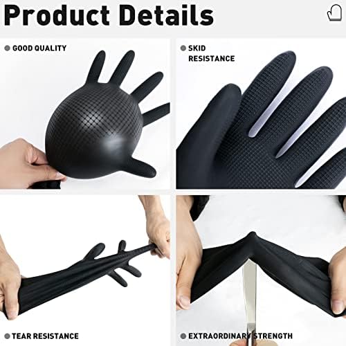 ThxToms Chemical Resistant Reusable Latex Gloves for Chemical Handling Professionals