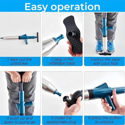 Effortless Effector High-Pressure Air Plunger