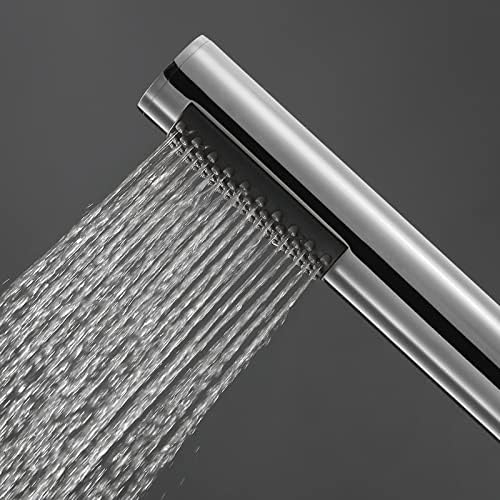 GLYYR Handheld Showerhead Chrome Brass High Pressure