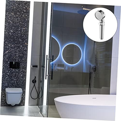 WOONEKY 1pc Handheld Shower Pressure Boosting with Spray Settings Easy to Install