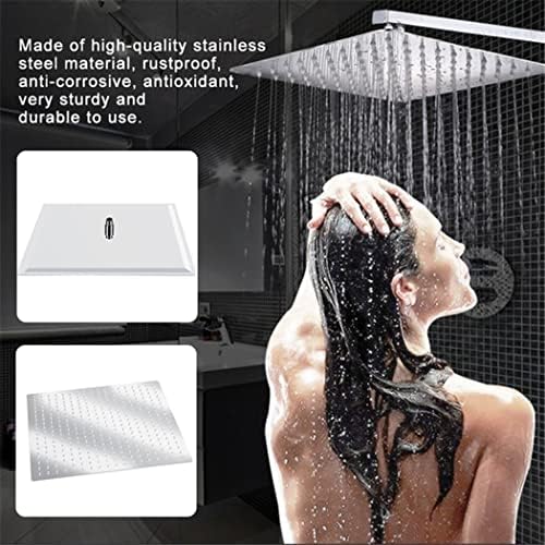 Ultra-Thin Stainless Steel Handheld Shower Head