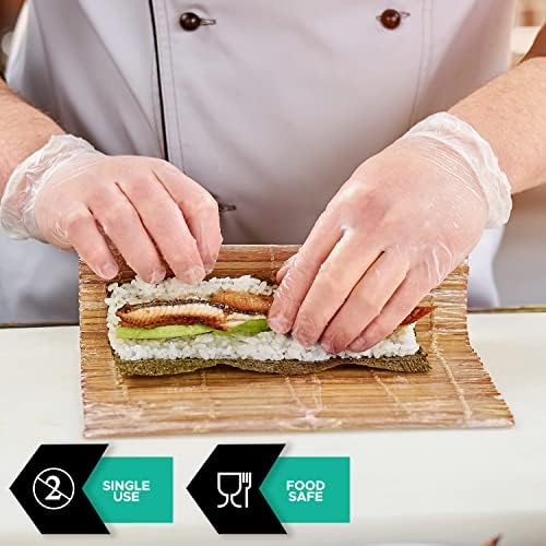 SAFEKO - Easy Comfortable Latex-Free Vinyl Gloves for All Uses