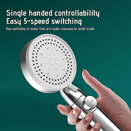 Perfect for Daily UseHigh Pressure Shower Head Easy to Install
