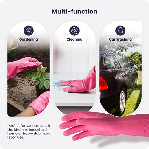 Durable dishwasher gloves multi-use for cleaning