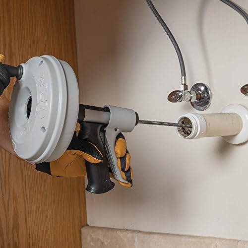 Efficient Hand-Offset Drain Cleaner Kwik Spin